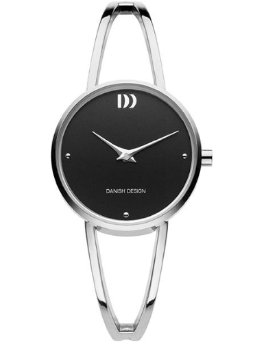 DANISH DESIGN HORLOGE SERIE CHLOE.
Edelstalen kast 27mm zwarte wijzerplaat. Mineraal glas. Quartz uurwerk 3 ATM waterdicht.